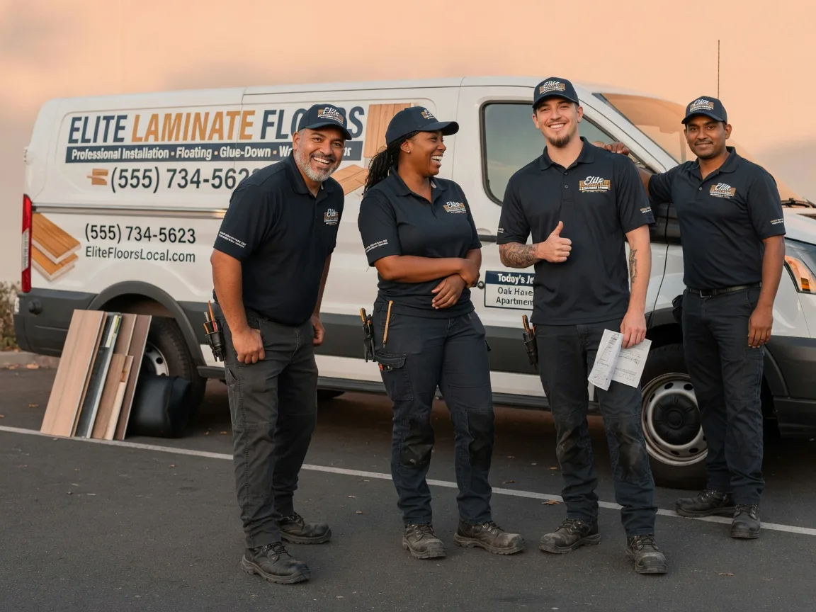 Laminate flooring installation company in Sidney, MI